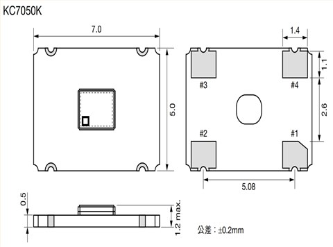 KC7050K27.0000C10E00,Kyocera物聯(lián)網(wǎng)晶振,KC7050K高品質晶振