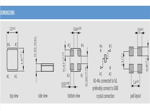 Q 19.2-JXS21-12-10/10-WA-LF,JXS21-WA,2016mm,19.2MHz,Jauch物聯(lián)網(wǎng)晶振