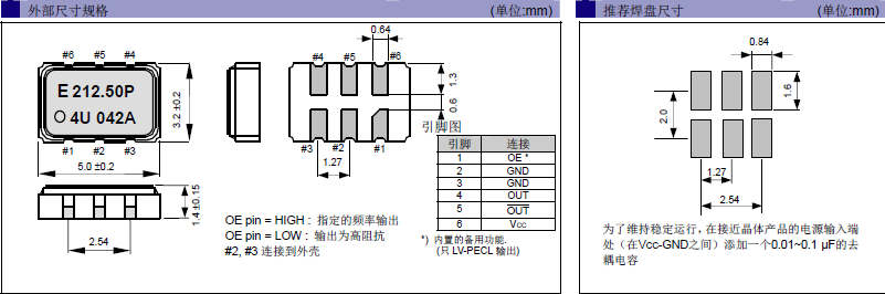 進(jìn)口晶振,EG-2103CB晶振,壓電石英晶體