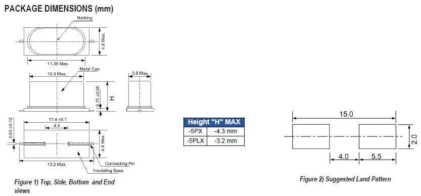 低端電子領(lǐng)域諧振器,大面積49SMD石英晶振,CSM-7X晶振