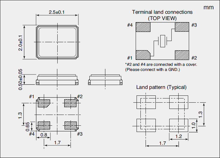 小體積貼片2520晶振,進(jìn)口金屬外殼石英晶振,NX2520SA晶振
