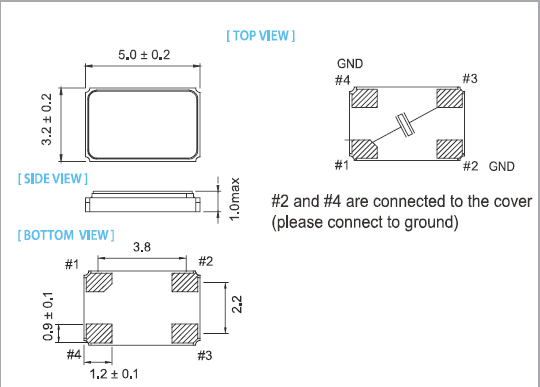 12MHZ貼片晶振,XV晶振,XVFBGCNANF-12.000000晶振