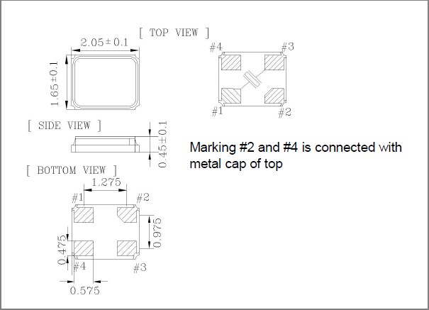 XZ晶振,XZAEECNANF-26.000000晶振,臺(tái)灣泰藝2016晶振