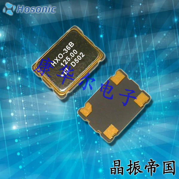 鴻星晶振,有源晶振,DxSX金屬面晶振