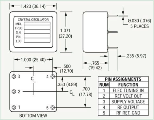 MTI-Milliren晶振,230晶振,有源晶體振蕩器