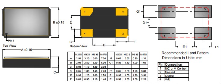Anderson晶振,AE302晶振,302-503-02-5-2070-1R8-12M800000晶振