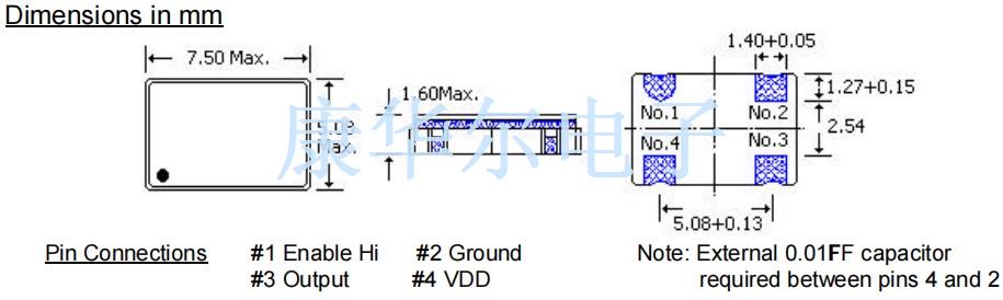 STD晶振,CH51A0DA20M000000晶振,石英晶體振蕩器