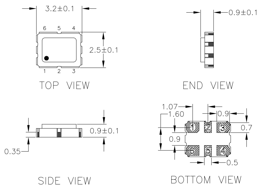 低電源電壓晶振,XAL335266.000000K,瑞薩3225mm振蕩器