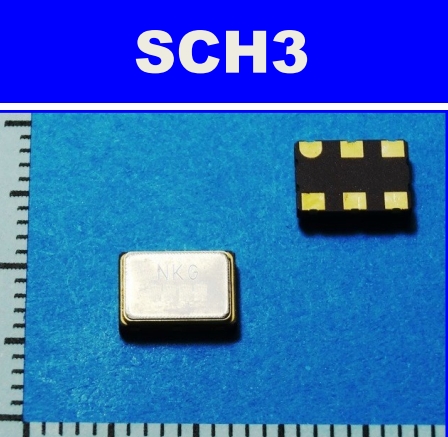 NKG有源晶振,SCH3高速網(wǎng)絡(luò)晶振,SCH36B100.000MTS-EXT,7050mm